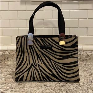 Apostrophe Handbag Tiger print